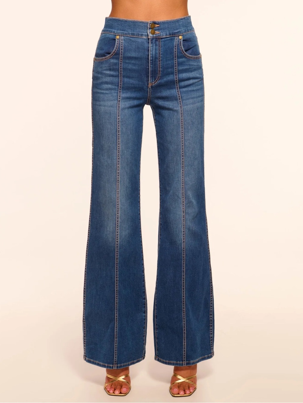RAMY BROOK Tina High-Rise Wide Leg Jean